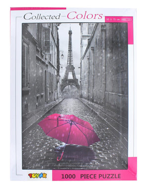 Collected Colors Paris Eiffel Tower 1000 Piece Jigsaw Puzzle