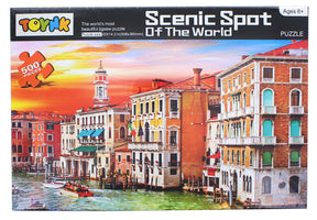Scenic Spot of the World Venice 500 Piece Jigsaw Puzzle