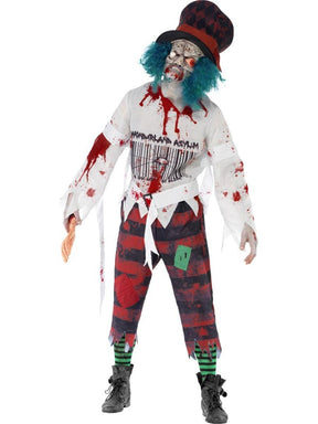 Zombie Wonderland Mad Hatter Adult Costume