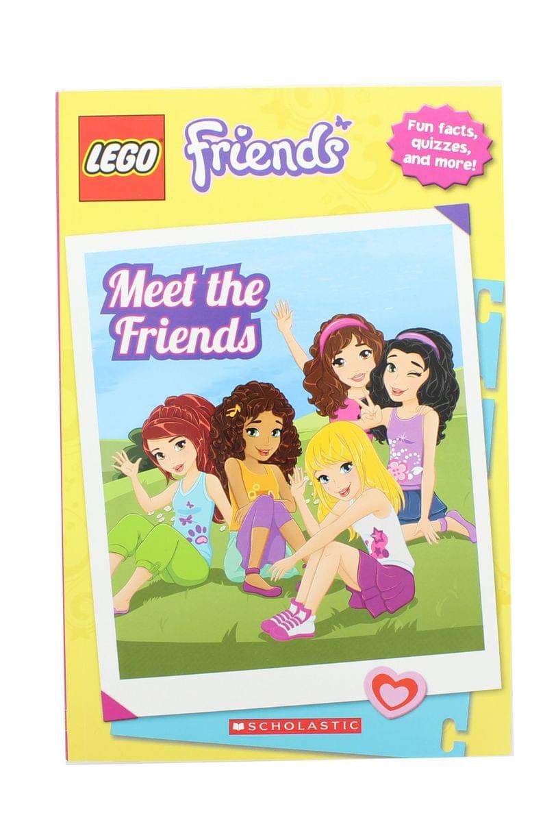 LEGO Friends: Meet the Friends Paperback Book