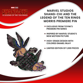 Marvel Studios Shang-Chi and the Legend of the Ten Rings Morris Premiere Pin