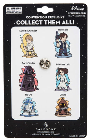 OFFICIAL Star Wars Princess R2-D2 Pin| Exclusive Art Design By Derek Laufman