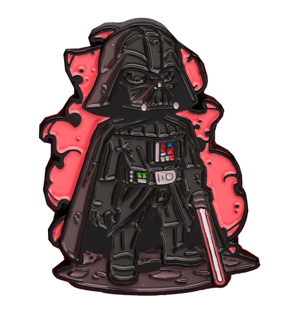 OFFICIAL Star Wars Darth Vader Pin | Exclusive Art Design By Derek Laufman