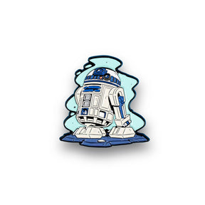OFFICIAL Star Wars Princess R2-D2 Pin| Exclusive Art Design By Derek Laufman