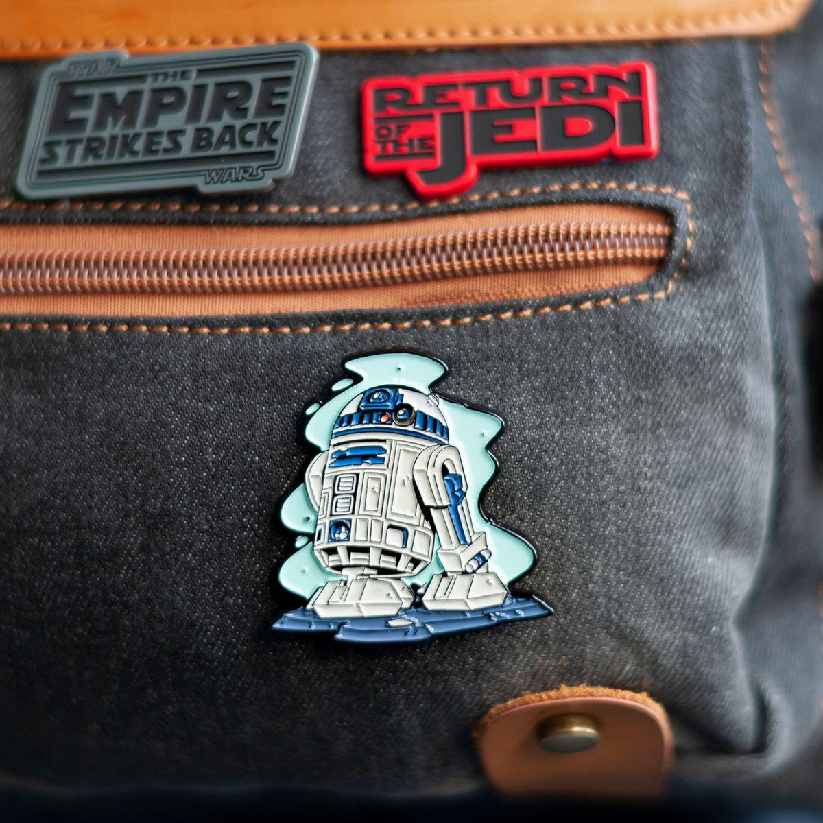 Star Wars Derek Laufman Collector Pin, R2D2 Free Shipping