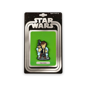 OFFICIAL Star Wars Han Solo Pin | Exclusive Art Design By Derek Laufman