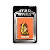OFFICIAL Star Wars Luke Skywalker Pin | Exclusive Art Design By Derek Laufman