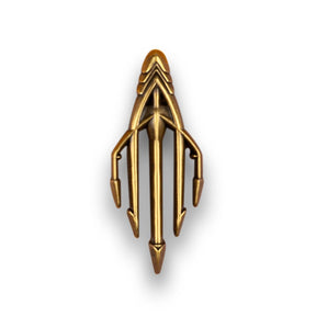 Aquaman Trident Enamel Pin | Licensed DC Comics Merch