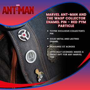Marvel Ant-Man and the Wasp Collector Enamel Pin - Red Pym Particle