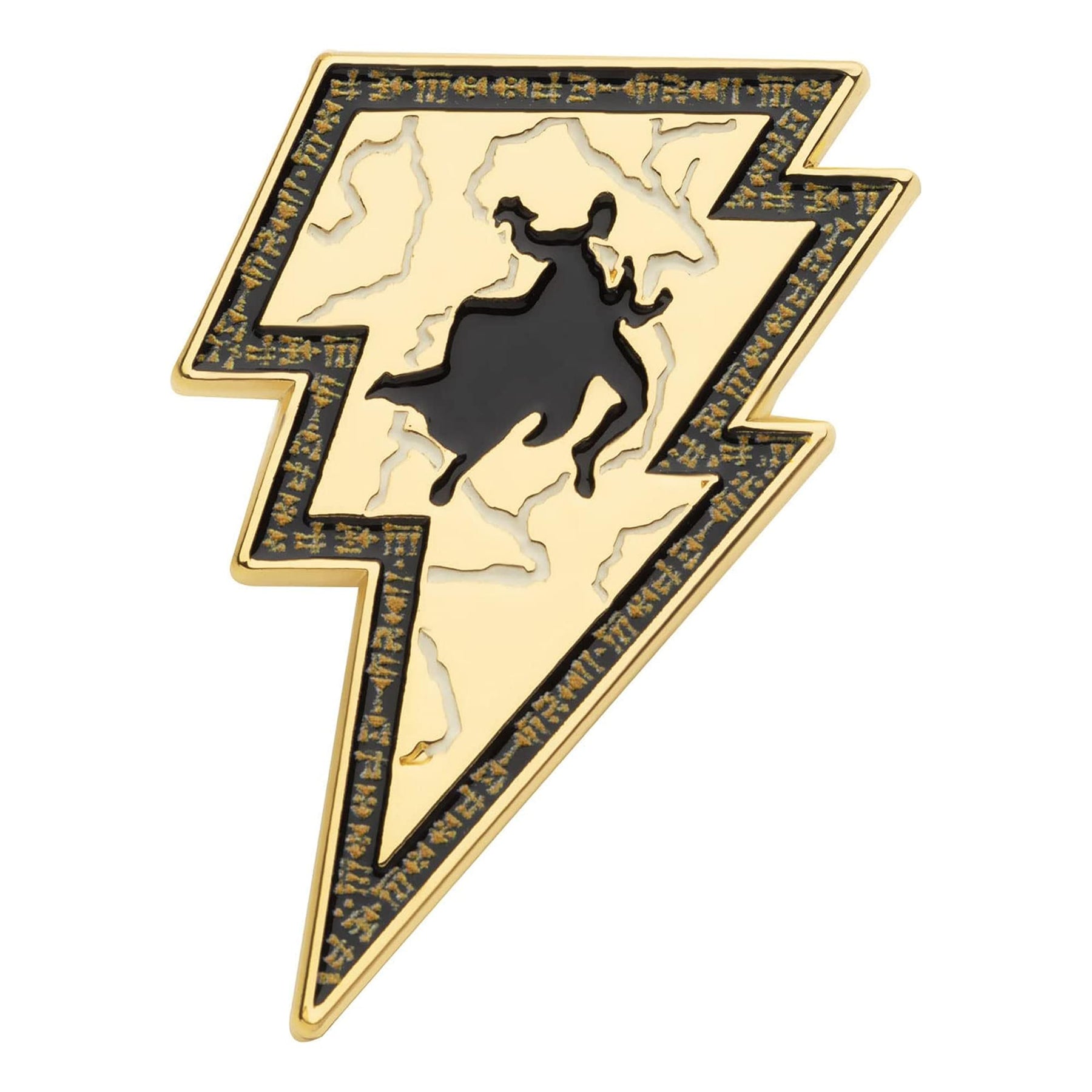 DC Black Adam Lightning Bolt Collector Pin