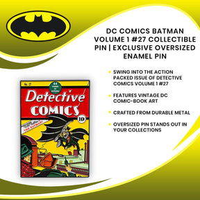 DC Comics Batman Volume 1 #27 Collectible Pin | Exclusive Oversized Enamel Pin