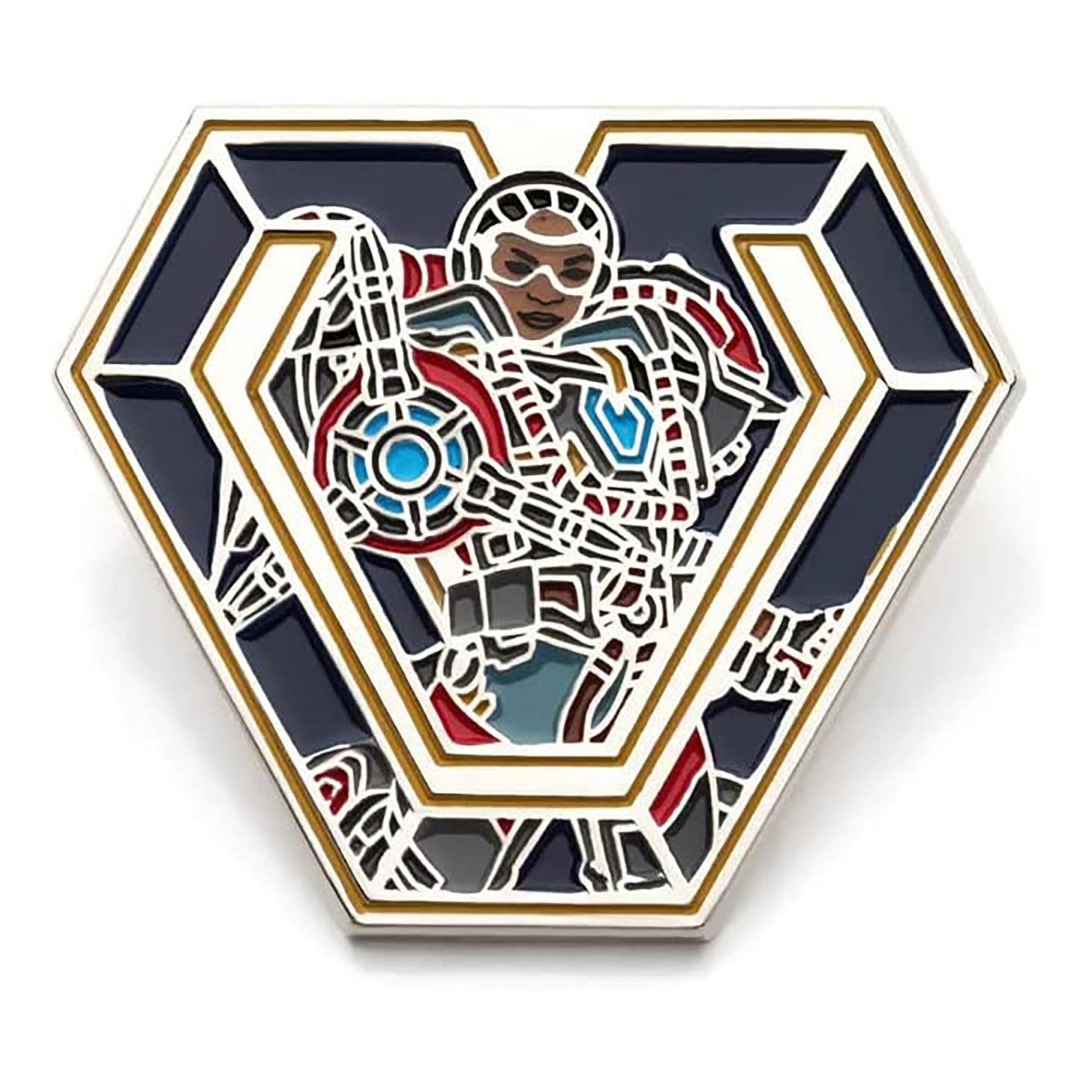 Marvel Black Panther Wakanda Forever Ironheart Enamel Pin