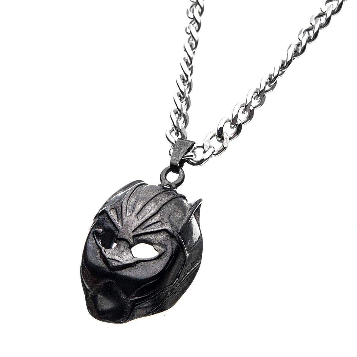 Marvel Black Panther Mask 3D Pendant Necklace