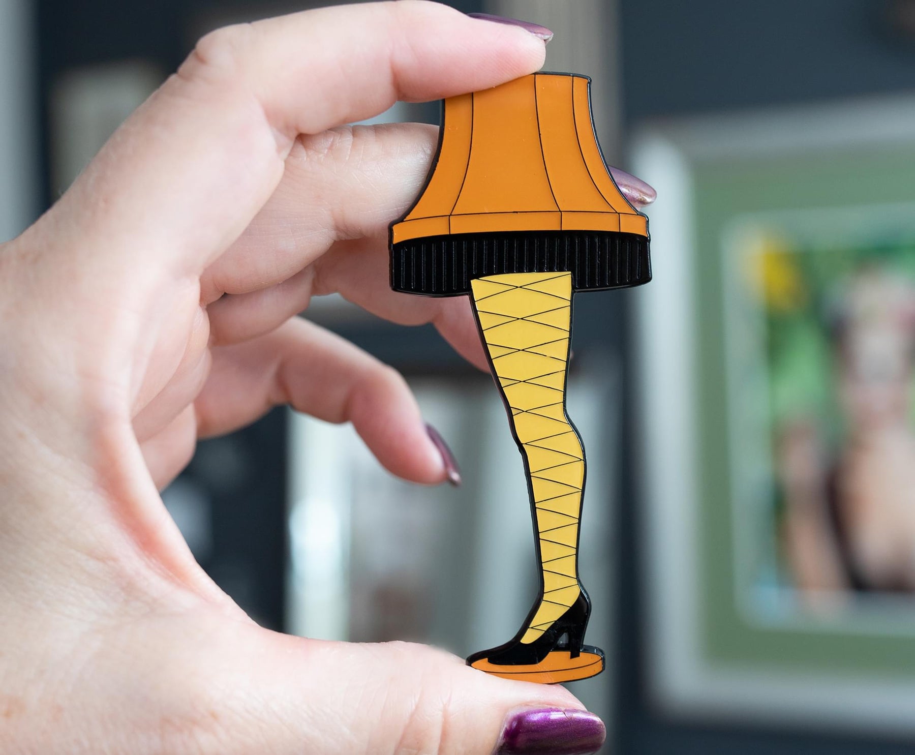 A Christmas Story Leg Lamp Collector Pin | Toynk Exclusive