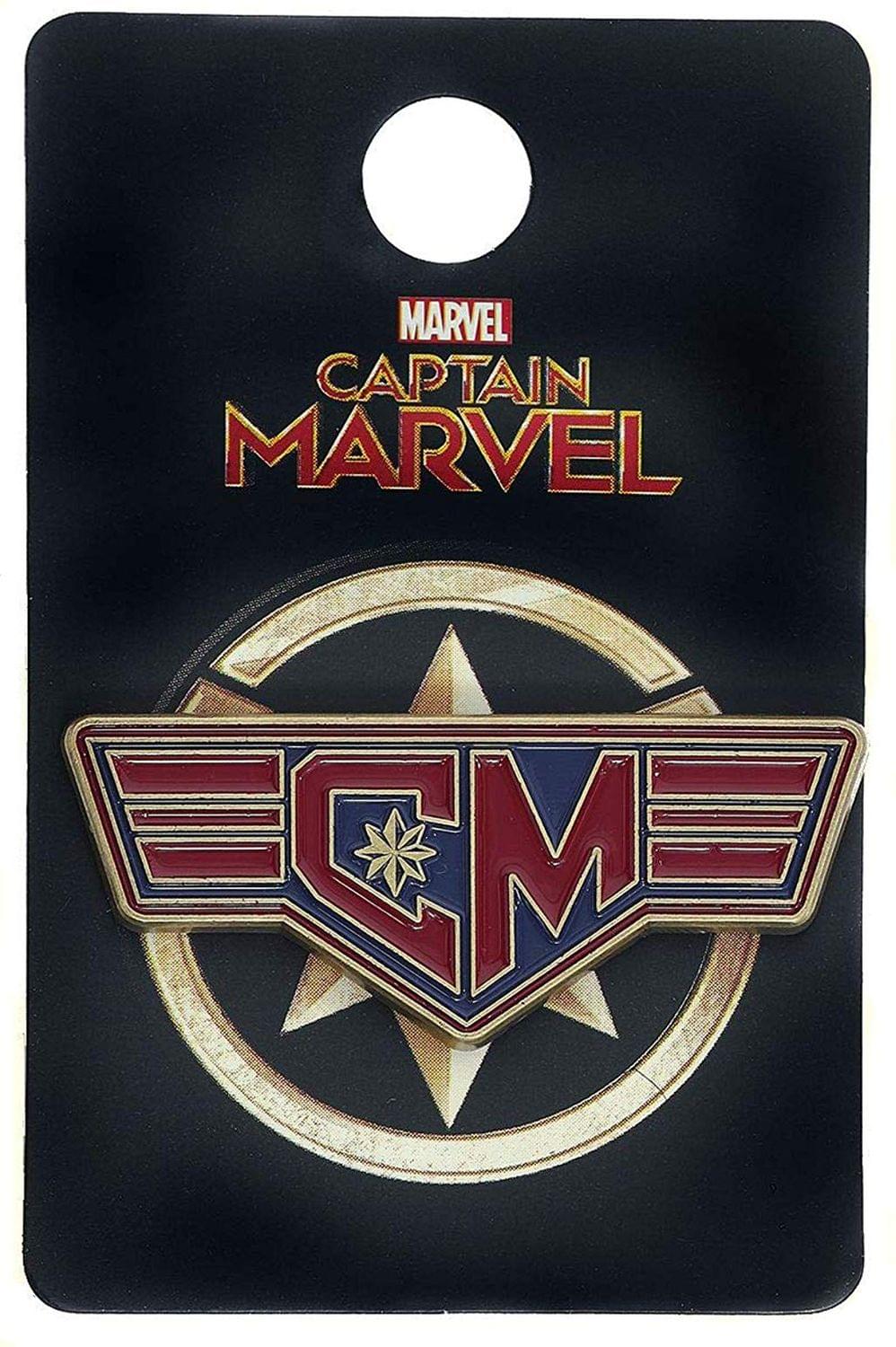 Marvel Captain Marvel Enamel Collector Pin