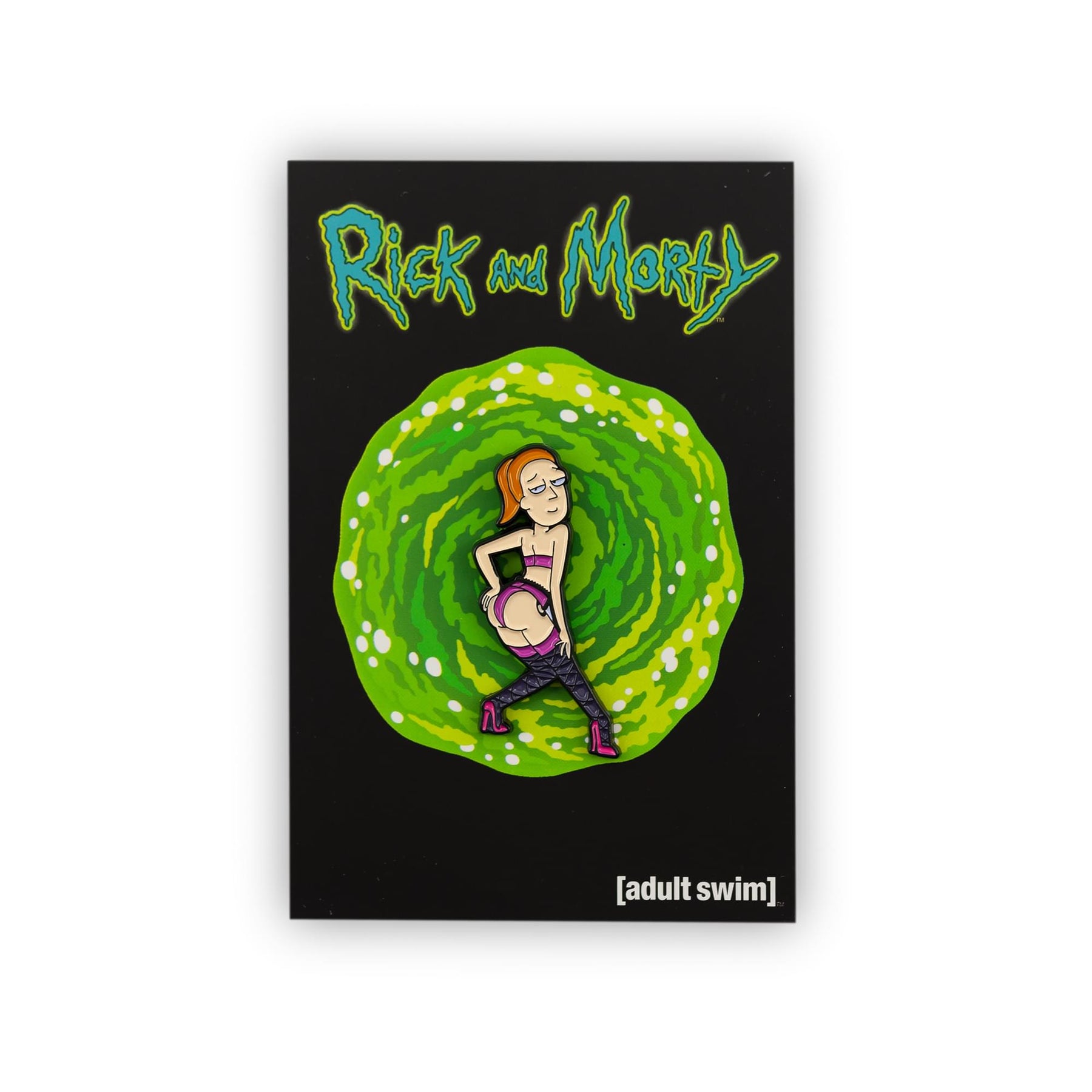 Rick and Morty Collector's Enamel Pin, Sexy Summer