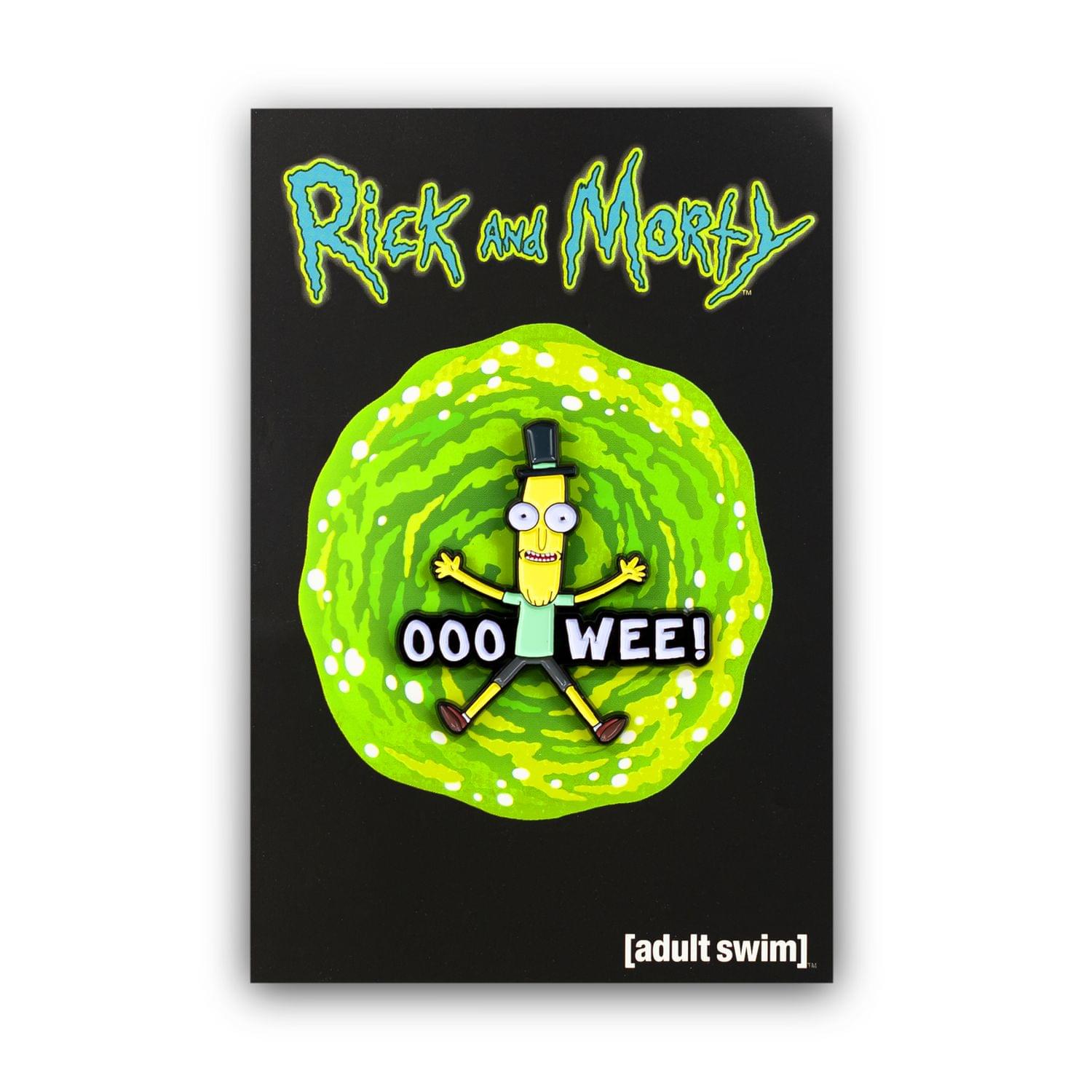 Rick and Morty Collector's Enamel Pin, Mr. Poopybutthole