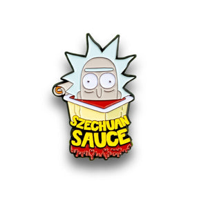 Rick and Morty Szechuan Sauce Pin | Official Rick & Morty Collector Series Pin