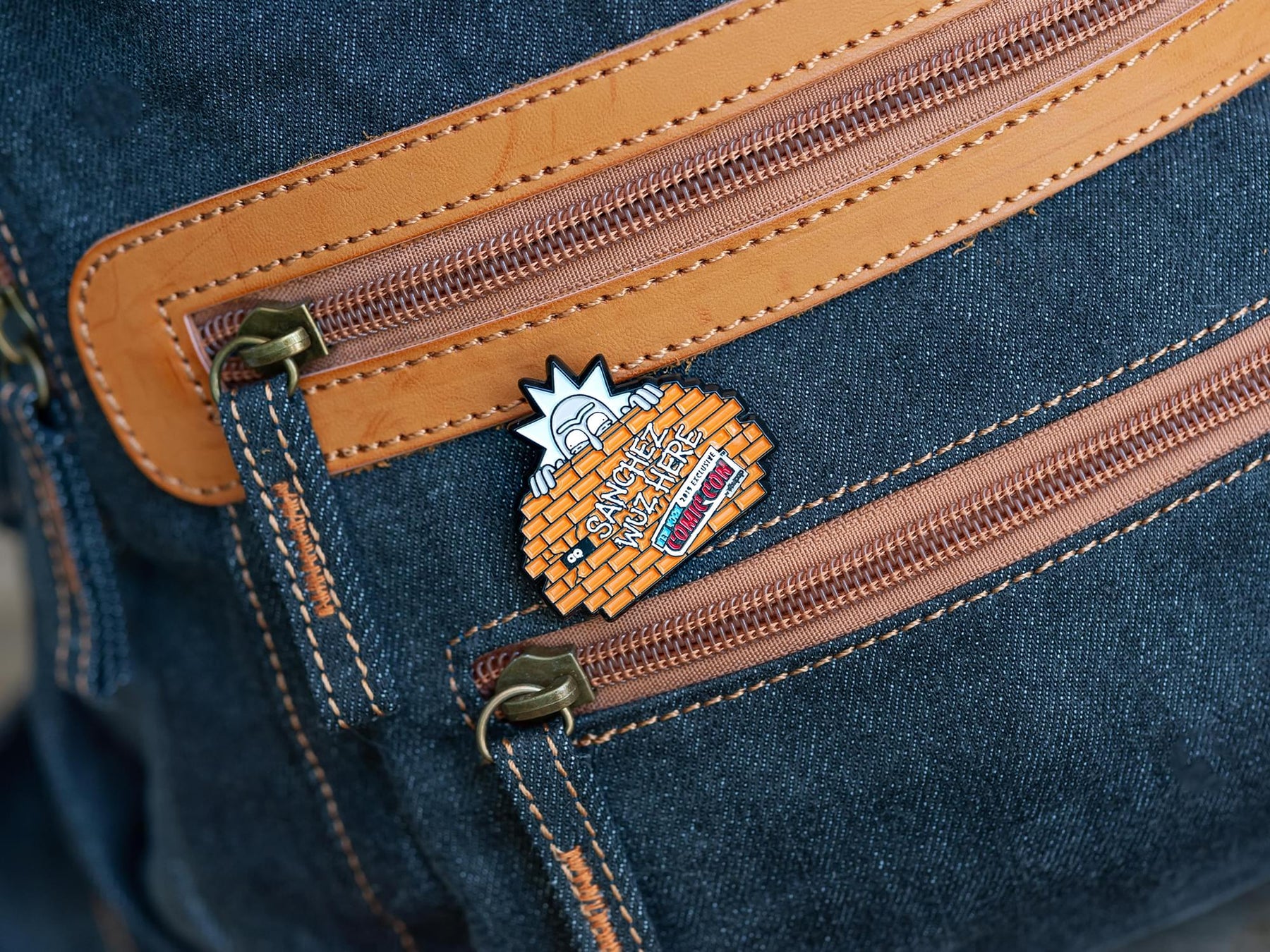 Rick and Morty Graffiti Rick Pin | Official Rick & Morty Exclusive Collector Pin