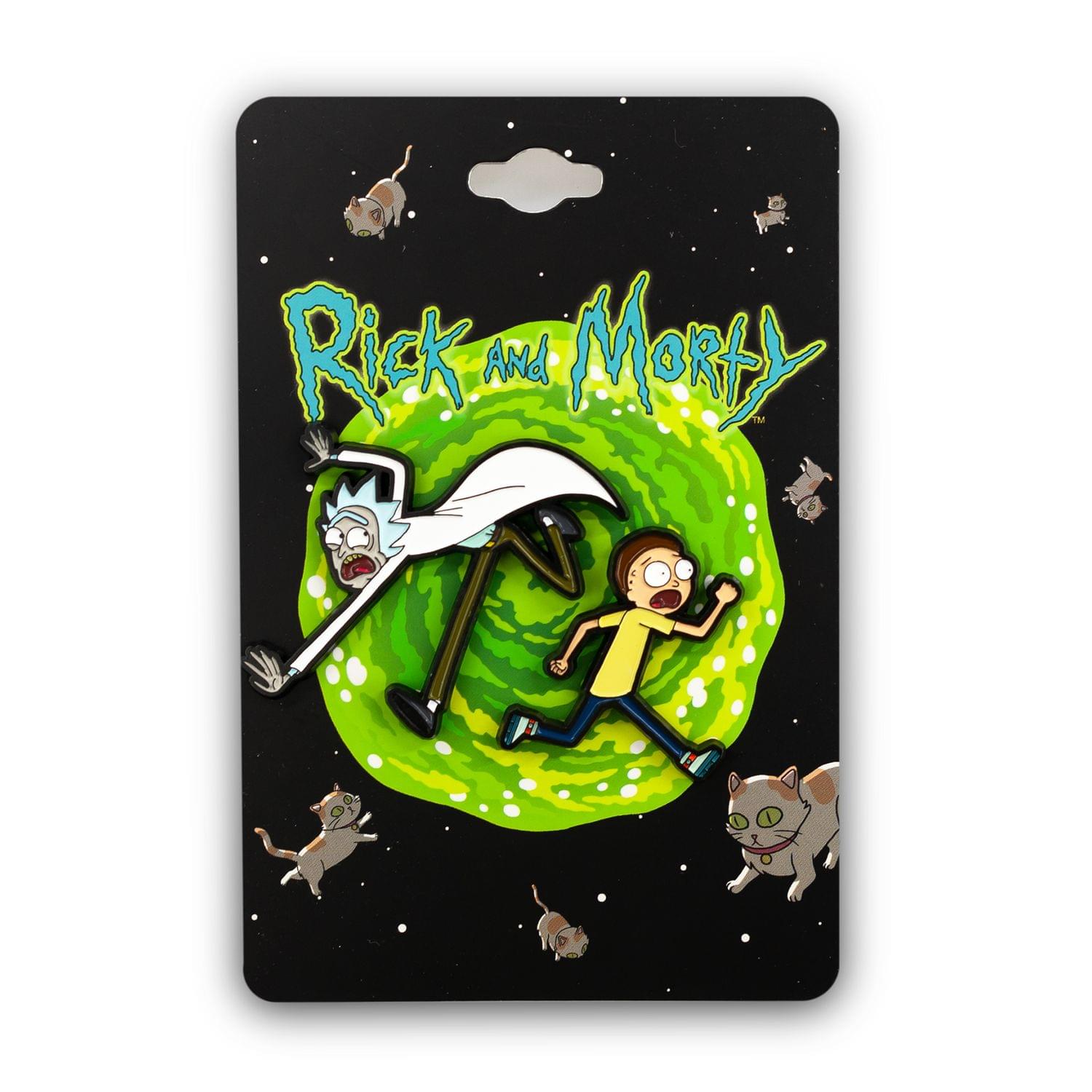 Rick and Morty Collectibles| Rick Morty Enamel Collector Pin Set