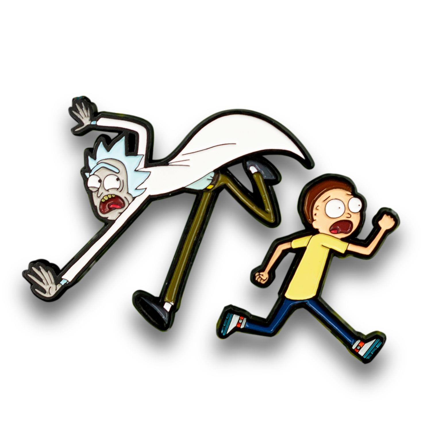 Rick and Morty Collectibles| Rick Morty Enamel Collector Pin Set