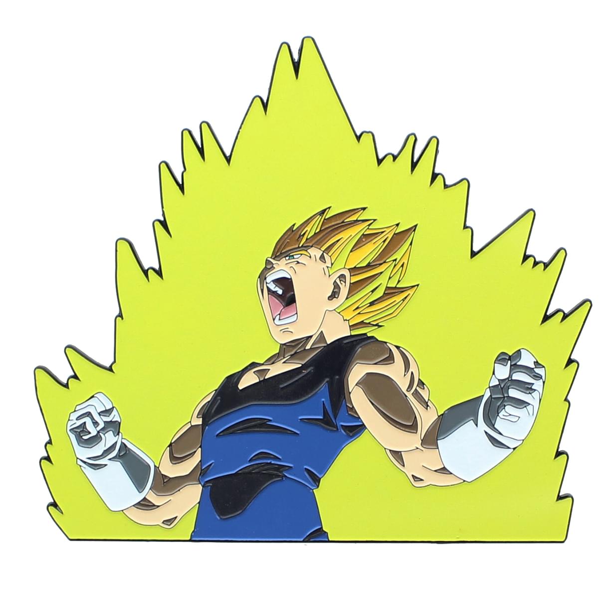 Dragon Ball Z 5.5 Inch Magnetic Pin | Super Saiyan Vegeta