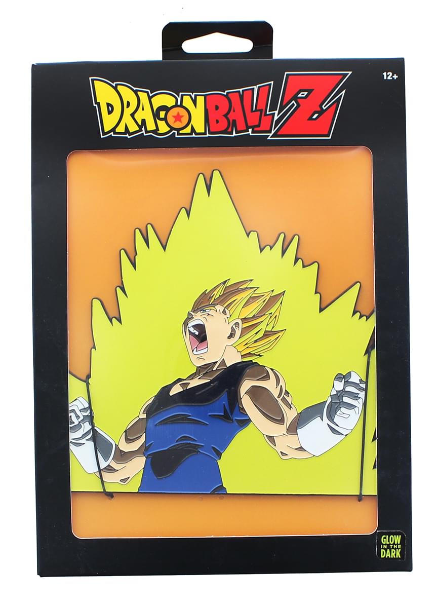 Dragon Ball Z 5.5 Inch Magnetic Pin | Super Saiyan Vegeta