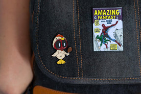 Deadpool Enamel Collector Pin | Exclusive Chibi Style Deadpool In A Chicken Suit