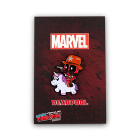 Marvel Deadpool Enamel Collector Pin | Official Sheriff Deadpool & Unicorn Pin