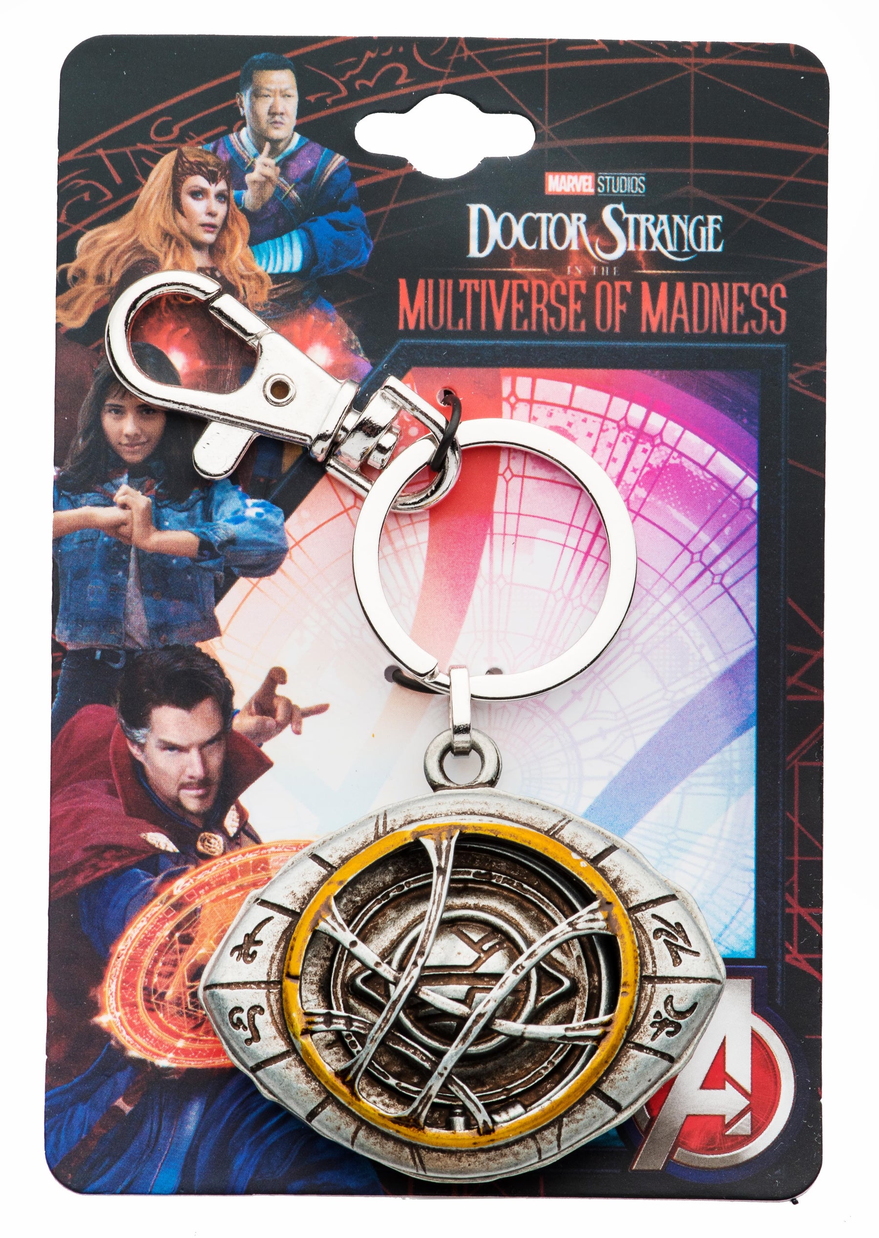 Marvel Doctor Strange Multiverse of Madness Eye of Agamotto 3D Metal Keychain