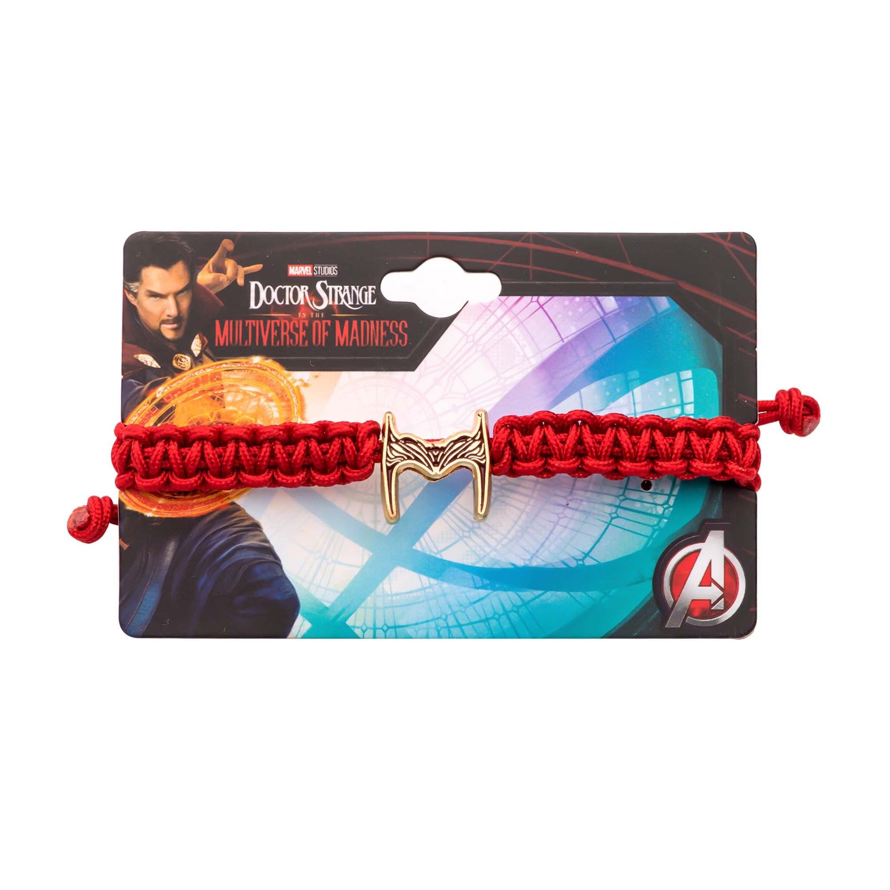 Marvel Doctor Strange 2 Scarlet Witch Tiara Paracord Charm Bracelet