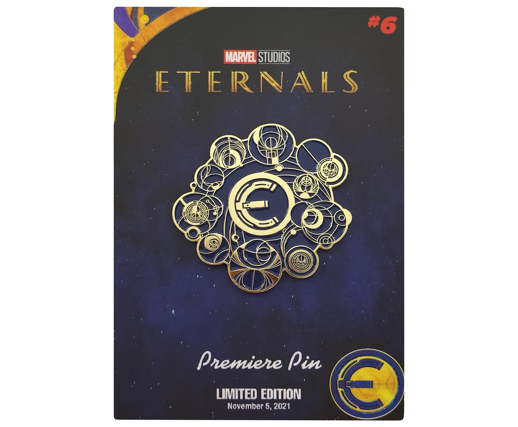 Marvel Eternals Cosmic Symbols Limited Edition Premiere Pin | Toynk Exclusive