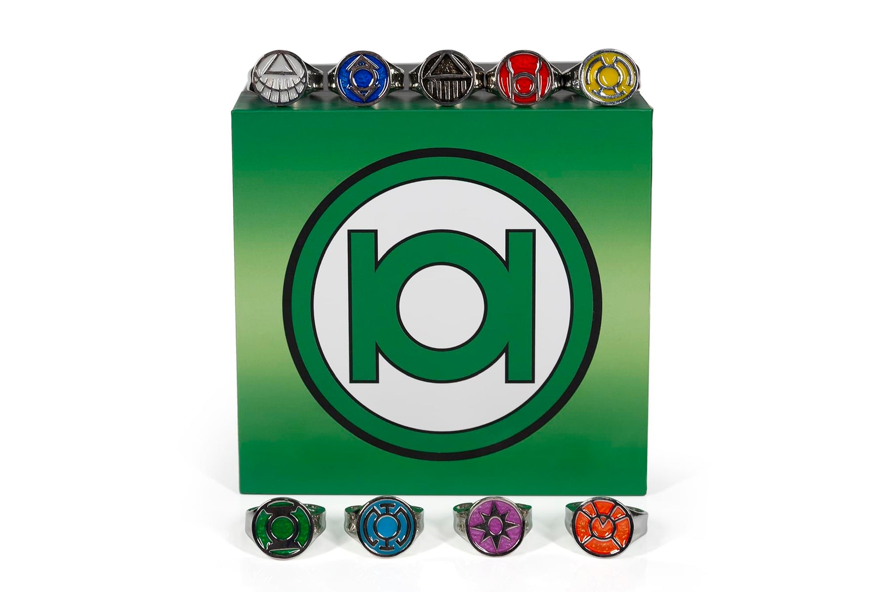 Amazon.com: SalesOne LLC DC Comics Green Lantern Power Rings | Lantern Corps  Power Rings | 9-Ring Set : Clothing, Shoes & Jewelry