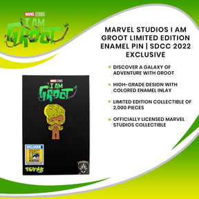 Marvel Studios I Am Groot Limited Edition Enamel Pin