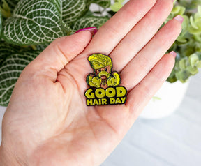 Marvel Studios I Am Groot "Good Hair Day" Enamel Pin | Toynk Exclusive