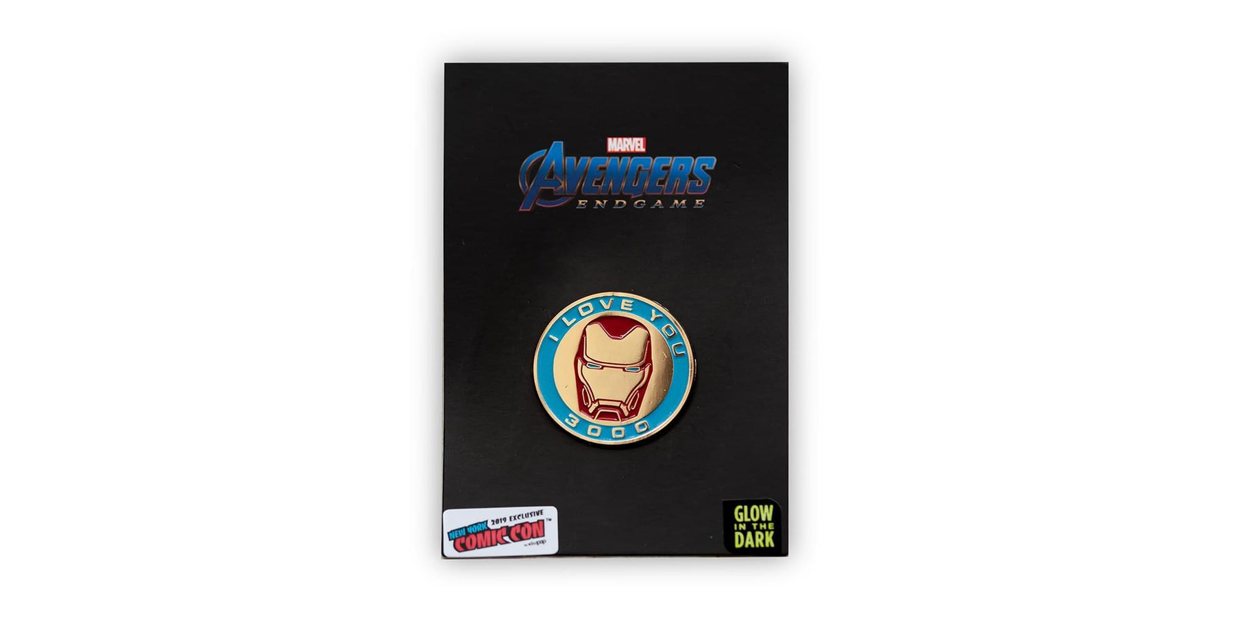 Marvel Avengers: Endgame Iron Man Exclusive Collector Pin | "I Love You 3000"