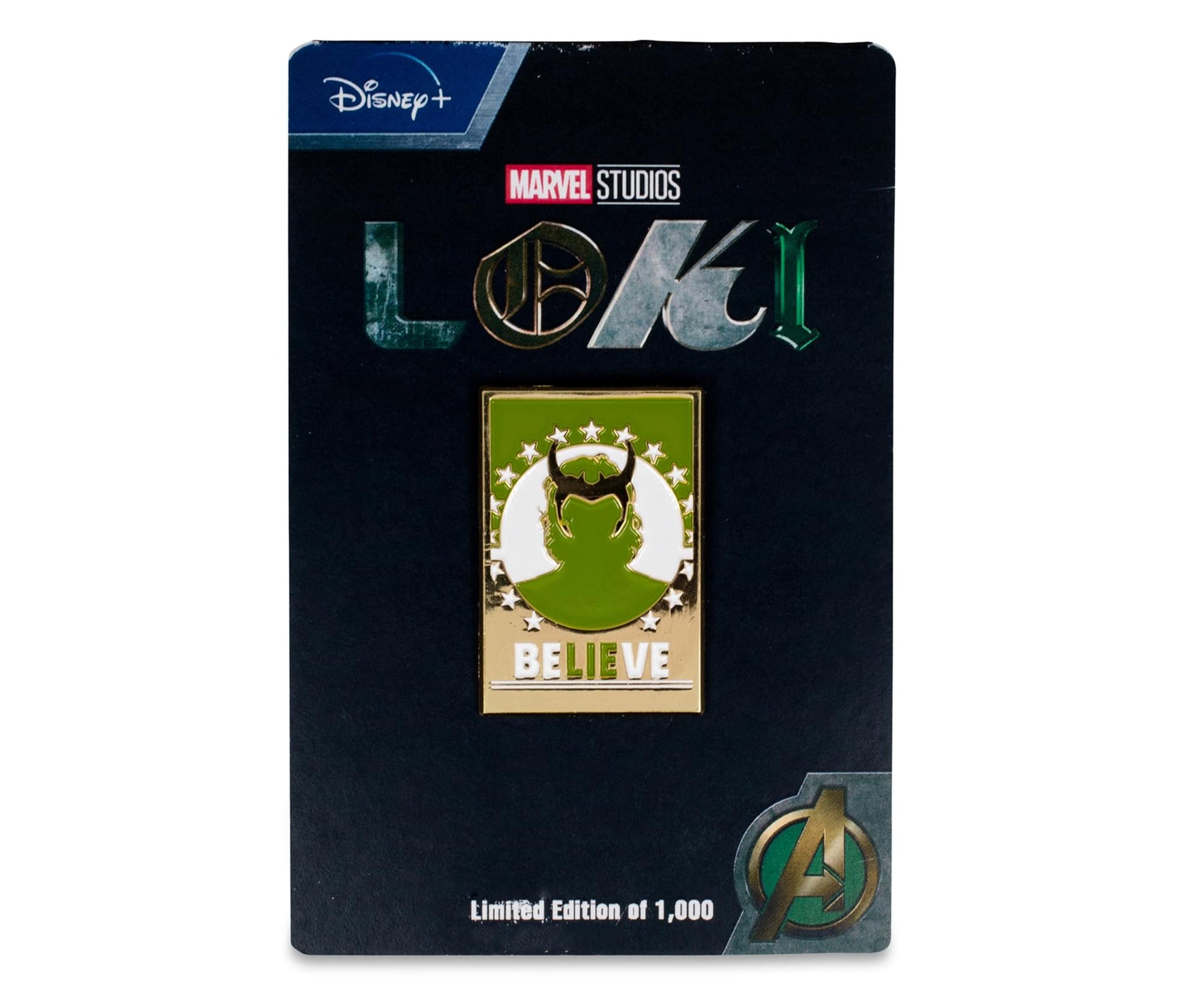Marvel Loki "Believe" Limited Edition Enamel Pin | Toynk Exclusive
