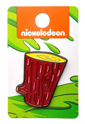 Nickelodeon Ren & Stimpy Log Enamel Collector Pin
