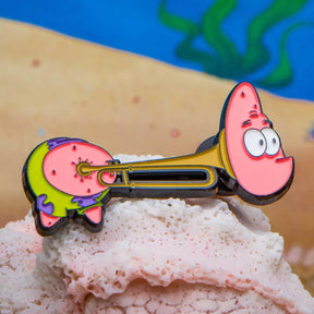 Nickelodeon SpongeBob Enamel Pin | Patrick Inside a Trumpet