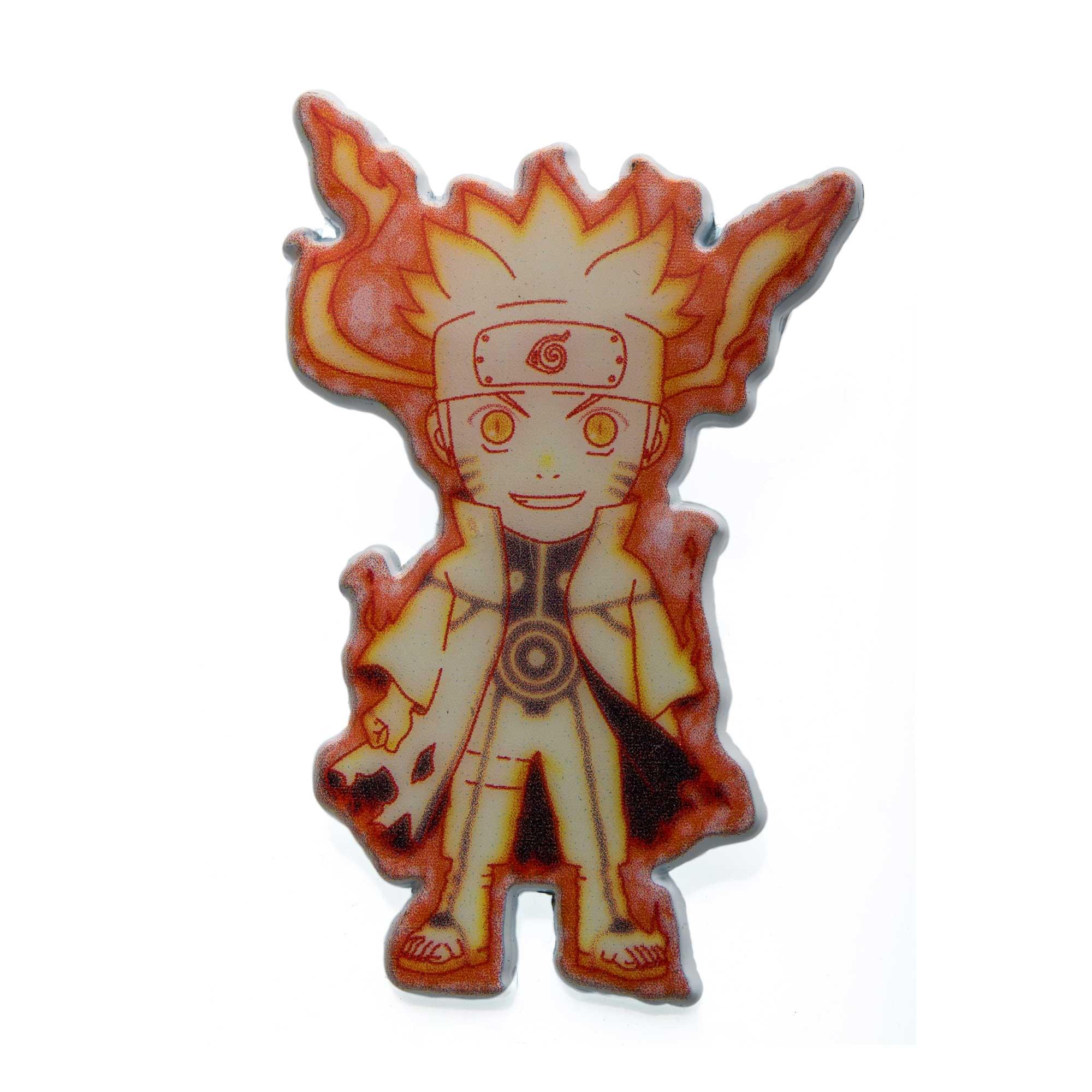 Naruto Shippuden Naruto Uzumaki On Fire Enamel Pin Free Shipping