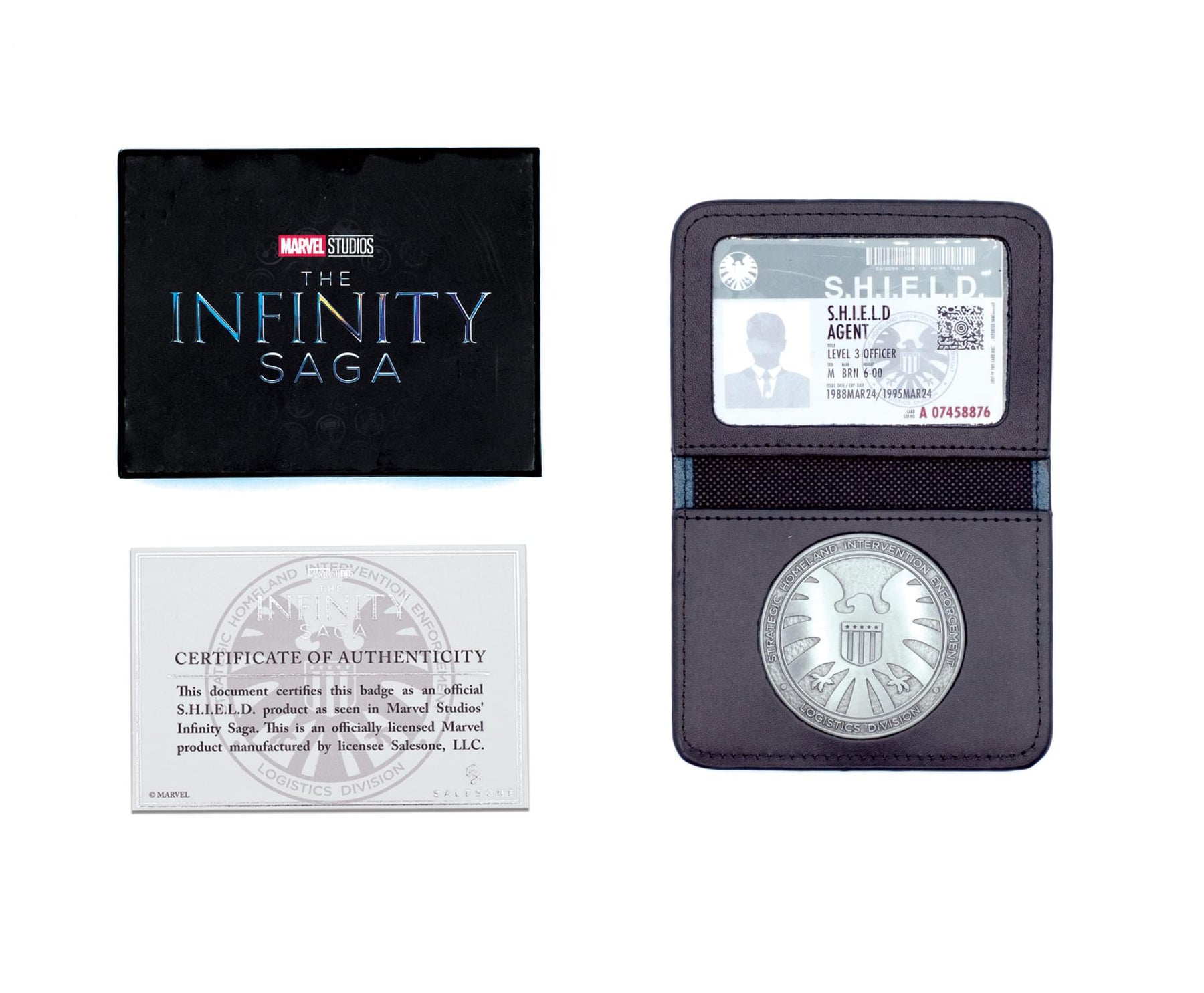 Marvel Agents Of S.H.I.E.L.D. Badge ID Card Replica Set | Toynk Exclusive