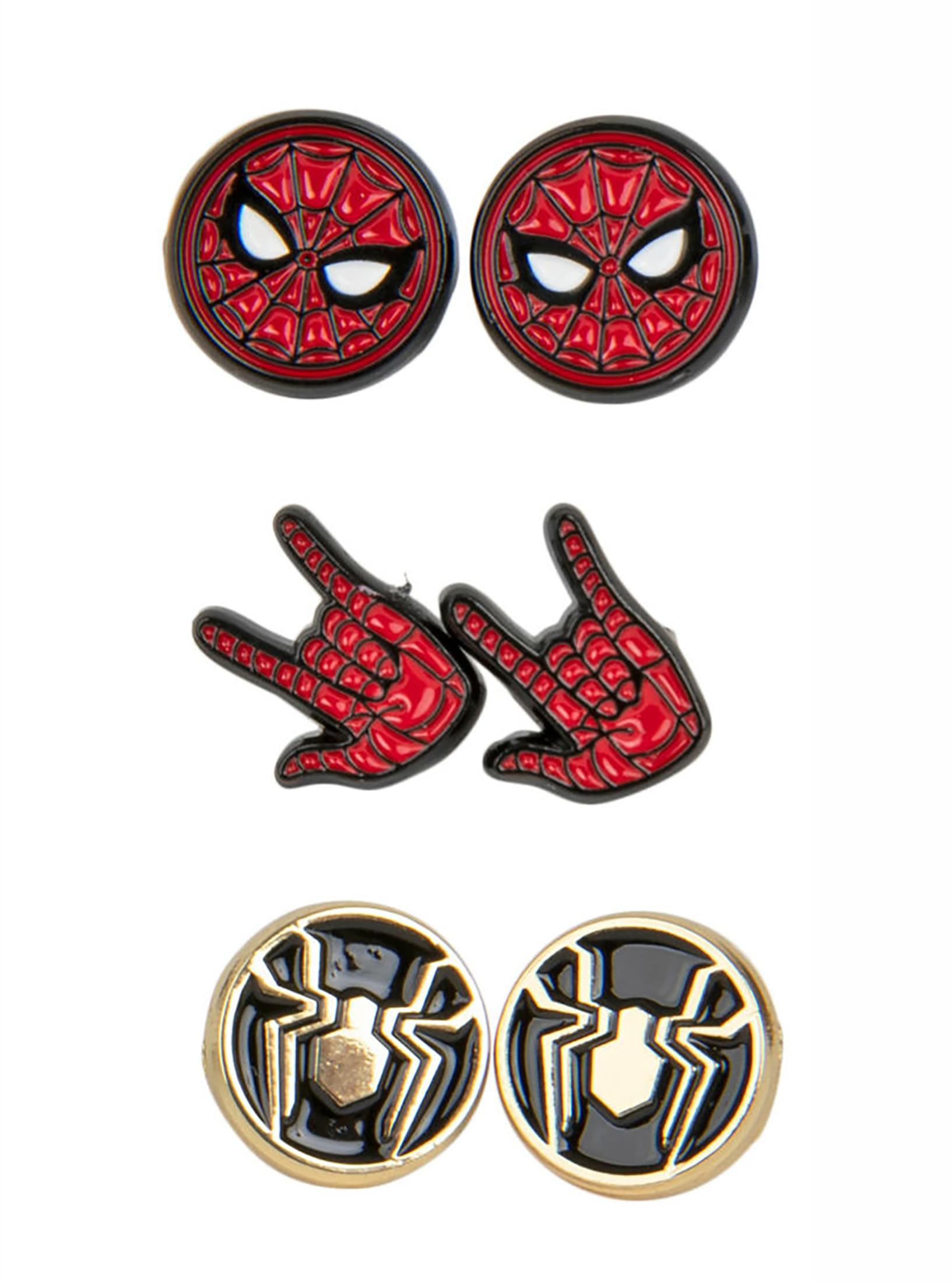 Marvel Spider-Man No Way Home Stud Earring Set of 3