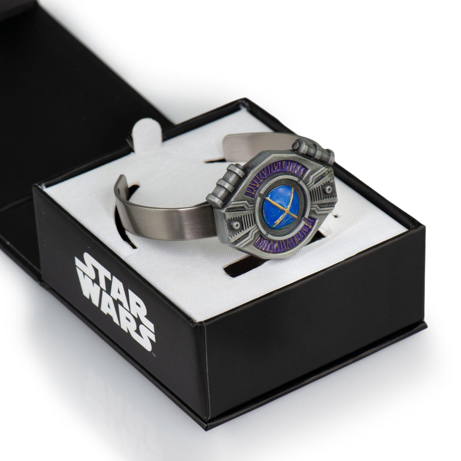 Princess Leia and Rey Beacon Tracker Bolo Bracelet | Licensed Star Wars Merch