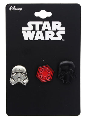 Star Wars: The Last Jedi First Order Enamel Collector Pin 3-Pack