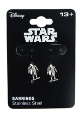 Star Wars: The Last Jedi Porg 3D Stainless Steel Stud Earrings