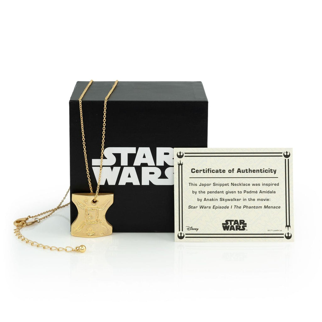 Star Wars Padme Amidala Japor Snippet Necklace Boxed Free Shipping
