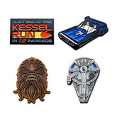 Star Wars Han Solo Collector Enamel Pin 4-Pack