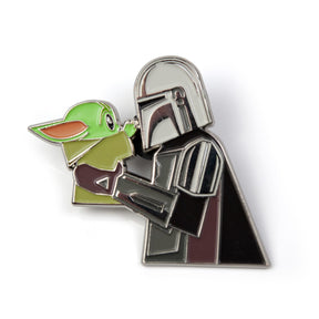 Star Wars The Mandalorian and The Child Collectible Enamel Pin | Toynk Exclusive