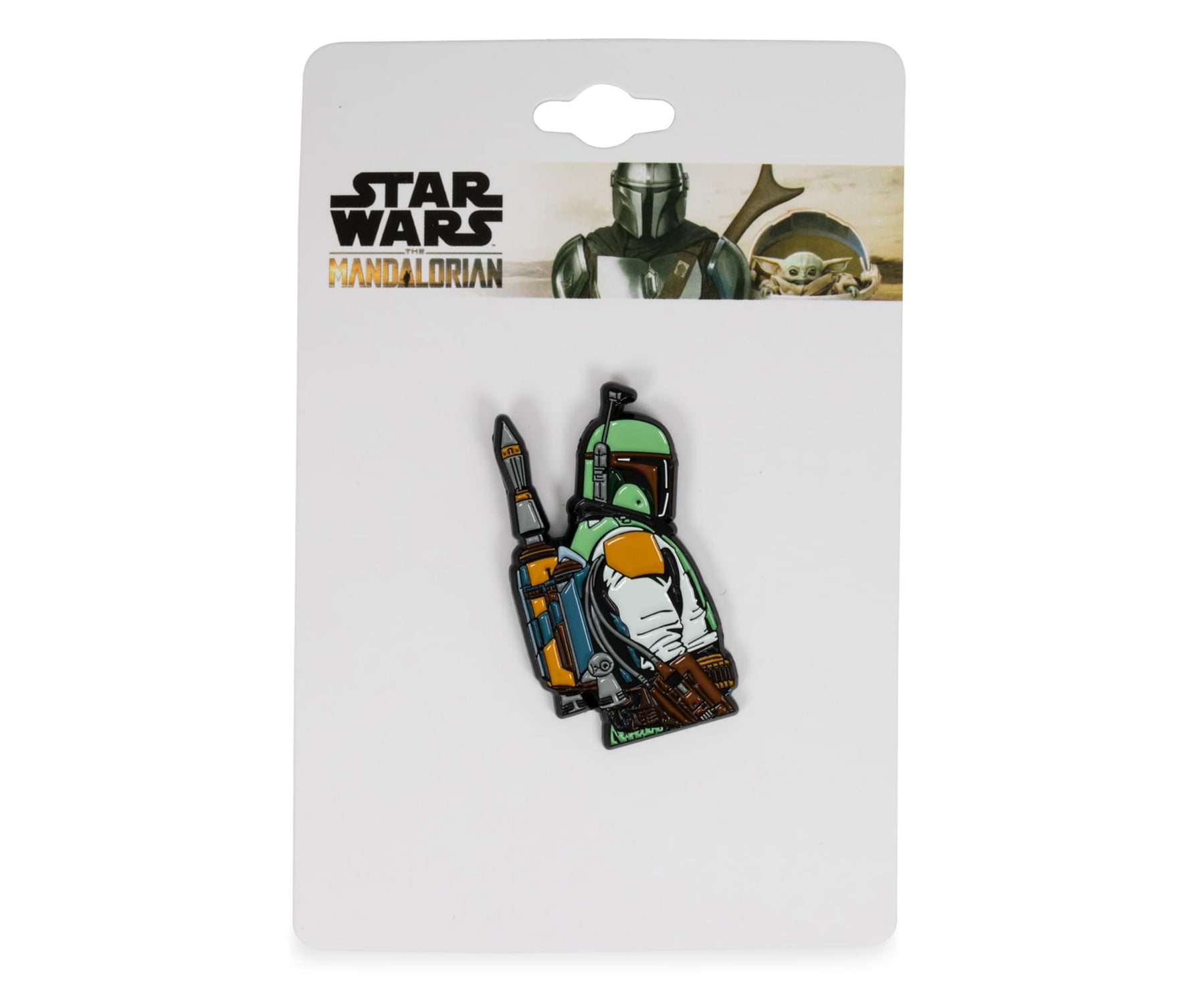 Star Wars: The Mandalorian Boba Fett Enamel Pin | Toynk Exclusive