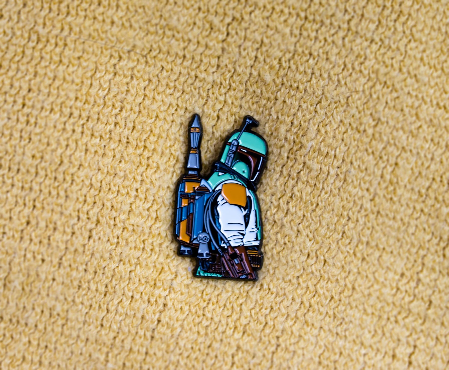 Star Wars: The Mandalorian Boba Fett Enamel Pin | Toynk Exclusive